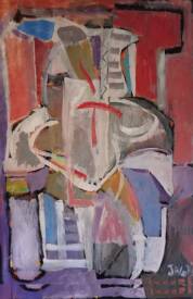 Jacques JACOBI - Abstraction, Acrylique sur papier.jpg