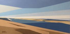 Jean Calmon - JICAL - N° 289 Les passes Sud , 100 X 50, 2016.JPG