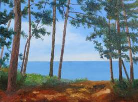 Jean Calmon - JICAL - N° 320, Pointe du Cap Ferret, 80 X 60, 2017.JPG