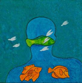 Dominique JOYEUX - MIGRATION MENTALE Huile  Toile 50-50-2025.jpg