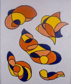 Dominique JOYEUX - SIESTE MOUVEMENTEE Acryl sur toile 73-50- 2023.jpeg