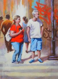 Sylvie JULKOWSKI-EGARD - Les touristes