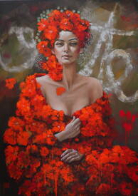 Sylvie JULKOWSKI-EGARD - Soleil rouge