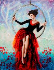 Sylvie JULKOWSKI-EGARD - L'escarpolette