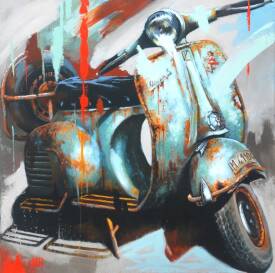 Sylvie JULKOWSKI-EGARD - Vespa verte