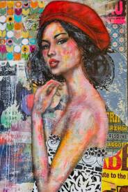 Gil KD - Coup de foudre à Paris120x80