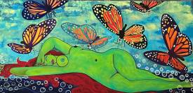 Annie KREBS - AK la rousse-La venus verte-acrylique.jpg