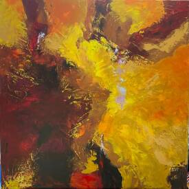 Dany LACHAUD - 897 choc des couleurs 100x100 n° 897.JPEG