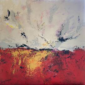 Dany LACHAUD - 892 OR ET ARGENT 80X80 n° 892.JPG