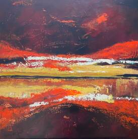 Dany LACHAUD - 896 Rayonnement 100x100 n° 896.JPEG