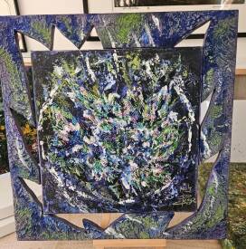 Chantal LALLEMAND - RÊVE EN BLEU.