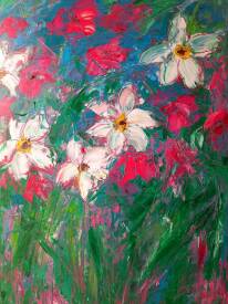 Sandra LAND - Marelle crayonne blanche Colombe
