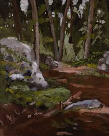 Antoine LANOS HIRT - Forêt-Fontainebleau-81x65