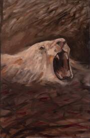 Antoine LANOS HIRT - Lionne-92x60