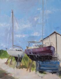 Antoine LANOS HIRT - Bateau-65x50
