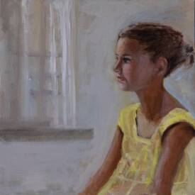 Antoine LANOS HIRT - Jeune-fille-50x50