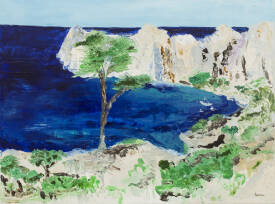 Françoise LAVENU - Calanque Marseilleveyre