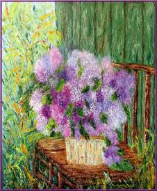Monique LAVILLE - BOUQUET DE LILAS   61 x 50   2025.jpg