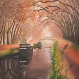Thierry LE BOULANGER - Canal de Brienne dans la brume