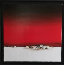 Marc LE DIZET - Horizon rouge 50 x50