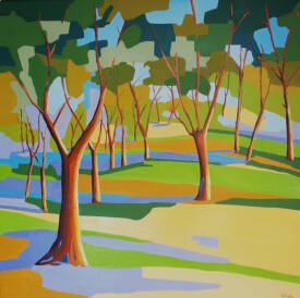 Jean Noël LE JUNTER - forêt enchantée-huile 60x60-le junter.jpg