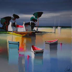 Eric LE PAPE - 4001 - Le toit rouge - 50x50.jpg