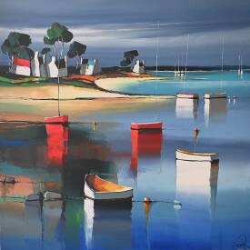 Eric LE PAPE - 4622 - La plage des 2 rouges - 80x80.jpg