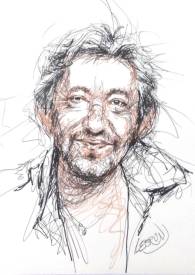 Paul LEBRUN - Sege Gainsbourg - Feutre