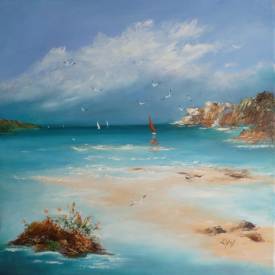 Lyn LENORMAND - La voile rouge