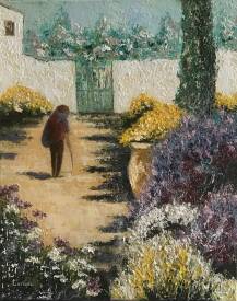 Bernard LERIQUE - Retour de promenade 6F 2726.jpg