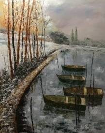 Bernard LERIQUE - Les quatre barques 30F 4225.jpg