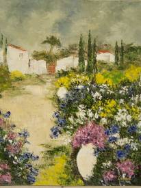 Bernard LERIQUE - chemin fleuri 55 x 46.JPG