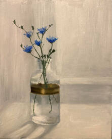 Nicole Anne LEROUX - Bleu