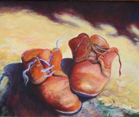 Francis LUCAS - MES CHAUSSURES DE JARDIN    PICT0310.JPG  VENDU