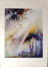 Francis LUCAS - Clairière en Forêt de Gastine ( Pierre de Ronsard )