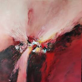 Lysiane Portal - Lys - Amour tendresse 70x70 cm.jpg