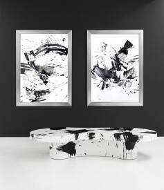 Stéphanie MACKENZIE - MAGNETIC EQUINOX Diptych