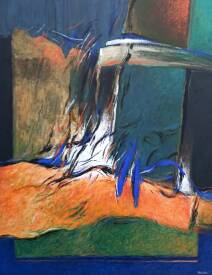 Magdalena MALER - 2024  MALER Parcours solitaire VIII 146 x 114 Acryl s toile .jpg