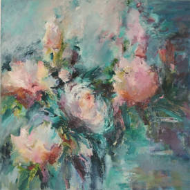 Iryna MALYNOVSKA - Aquarelle de Fleurs