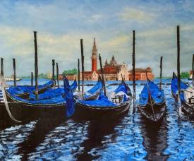 Christian MANICOURT - Venise in blue