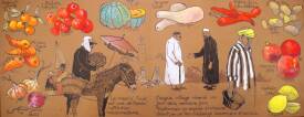 Patrick MARTIN - Carnet voyage. Souk. gouache.25x50.jpg