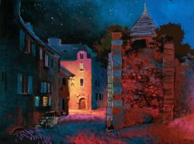 Patrick MARTIN - Moncontour de nuit