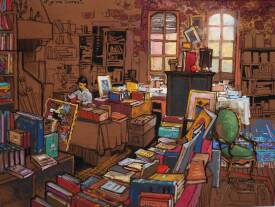 Patrick MARTIN - des livres.Pastel.50x65.jpg