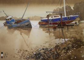 Patrick MARTIN - Cimetière Quelmer. Plume et encres. 60x80.jpg