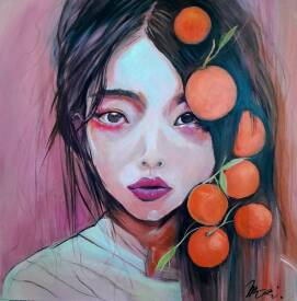 Myriam MAURY - Pink Asia Girl 1