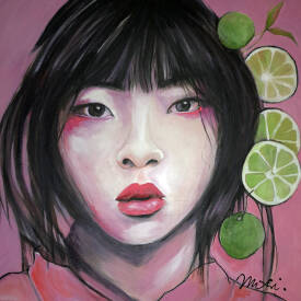 Myriam MAURY - Asia girl Lemons2.jpg