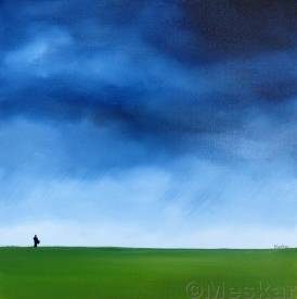  MESKAR - Attente 2  huile sur toile 30x30.jpg