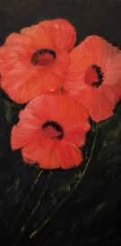 Jean Pierre MIGNAN - TROIS COQUELICOTS   AP2024.01009.jpg