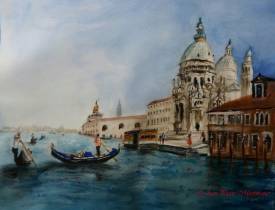 Jean-Pierre MISSISTRANO - "Santa Maria della Salute e la Dogana "