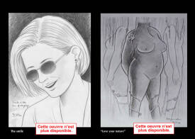 Calogero-Lilo dit Mister Lilo - women thème  ("Stolen works" Collection)